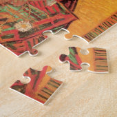 女性のポートレートイタリアンバイビンセント・ヴァン・ゴッホ ジグソーパズル (側面)