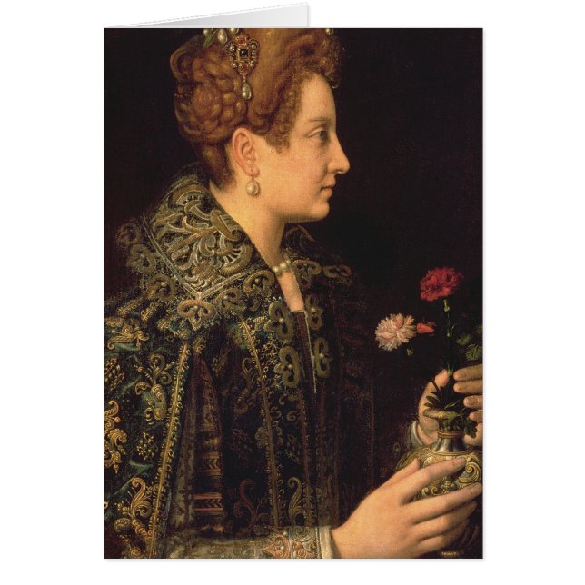 女性のポートレート (正面)