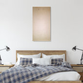 女性のポートレート キャンバスプリント (インサイチュ (寝室))