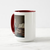 女性のポートレート マグカップ (正面左)
