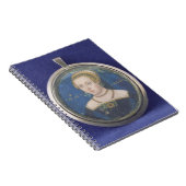 女性のポートレート、多分ジェーンGrey、c.154女性 ノートブック (右側)