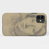 女性のポートレート、多分ジョルジュ・サンド(1804-76年 Case-Mate iPhoneケース (裏面(横))
