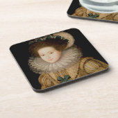 女性のポートレート、多分スコットのメリー女王( コースター (左側)