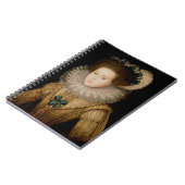 女性のポートレート、多分スコットのメリー女王( ノートブック (左側)