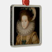 女性のポートレート、多分スコットのメリー女王( メタルオーナメント (右)