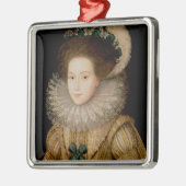 女性のポートレート、多分スコットのメリー女王( メタルオーナメント (左)