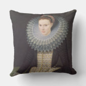 女性のポートレート、1613年(パネルの油) クッション (裏面)