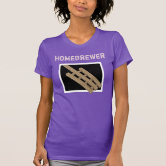 女性のマッシュのかい- Homebrewerのワイシャツ Tシャツ