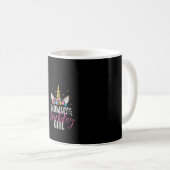 女性のママの誕生日女の子の母ギフトユニック コーヒーマグカップ (正面右)