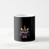 女性のママの誕生日女の子の母ギフトユニック コーヒーマグカップ (中央)
