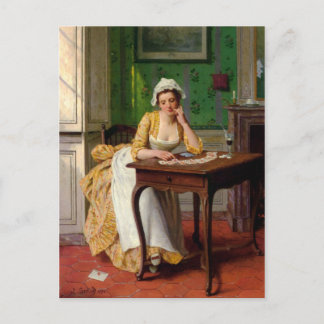 女性のメイド – Caraud ポストカード