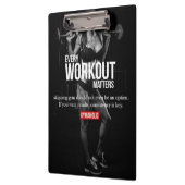 女性のモチベーション – すべてのトレーニング問題 – ジム クリップボード (左)