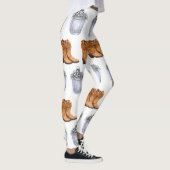 女性のレギンスサマーカントリー結婚式素朴ワット レギンス (右)