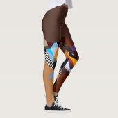 女性のレギンスファンキーレギンス衣服 レギンス (右)