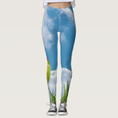 女性のレギンス-とうもろこし畑の抵抗 レギンス (正面)