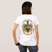 女性のローザの懇親会のワイシャツ Tシャツ (裏面フル)