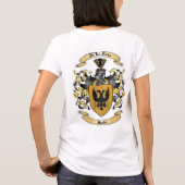 女性のローザの懇親会のワイシャツ Tシャツ (裏面)