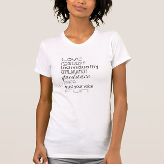 女性のヴィンテージのインスピレーションのTシャツ Tシャツ