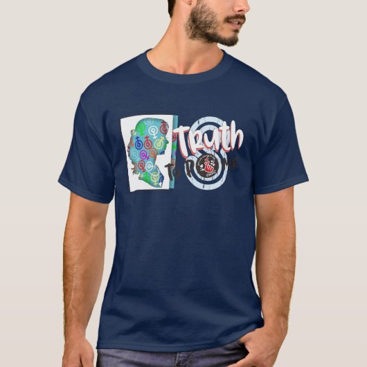 女性の上昇運動：変化のための衣服 Tシャツ (正面)