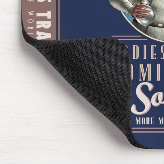 女性の世界の統治の社会のマウスパッド マウスパッド (コーナー)