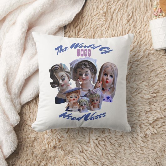 『女性の世界』 クッション (ブランケット)