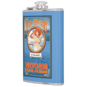 女性の乗馬フェリー-ビクトリア、紀元前にカナダ フラスク (左)