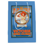 女性の乗馬フェリー-ビクトリア、紀元前にカナダ ミディアムペーパーバッグ (正面)