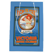 女性の乗馬フェリー-ビクトリア、紀元前にカナダ ミディアムペーパーバッグ (裏面)