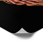 女性の乳房解剖学的概念像 ポスター (角)