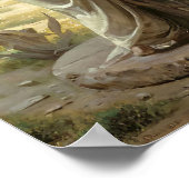 女性の井戸で,宗教的 ポスター (角)