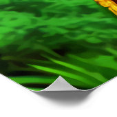 女性の人間の小妖精や小人ハイブリッドポートレート | AI Art ポスター (角)