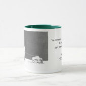 女性の仕事のコーヒー・マグ、女性は世界を引張ります マグカップ (中央)