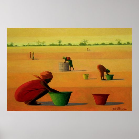 女性の仕事2001 ポスター (正面)