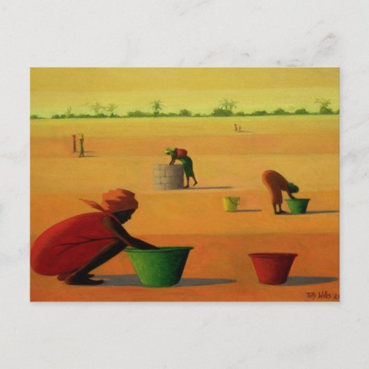 女性の仕事2001 ポストカード (正面)