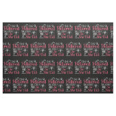 女性の体操 – 彼女は信じできる ファブリック (ファットクウォーター)