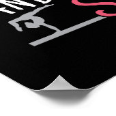 女性の体操 – 彼女は信じできる ポスター (角)