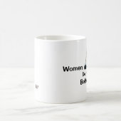 女性の作家それはよくします コーヒーマグカップ (中央)