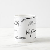 女性の作家 コーヒーマグカップ (中央)