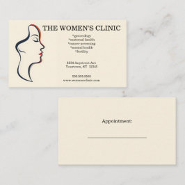 女性の健康スパ美しい 名刺