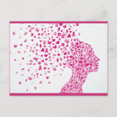 女性の健康 ポストカード (正面)