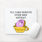 女性の冗談を憎んでいる人 マウスパッド (マウス)