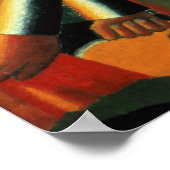 女性の切断， c.1900 ポスター (角)