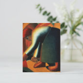 女性の切断， c.1900 ポストカード (スタンド正面)