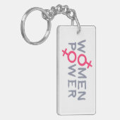 女性の力 キーホルダー (正面左)