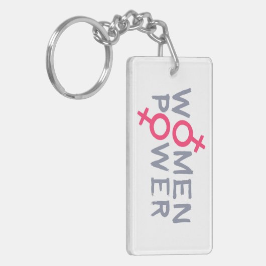 女性の力 キーホルダー (正面左)