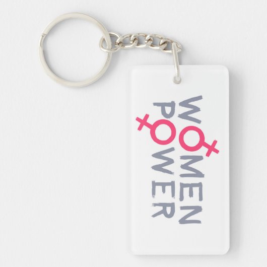 女性の力 キーホルダー (正面)