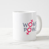 女性の力 ジャンボコーヒーマグカップ (正面右)