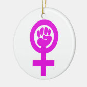 女性の力 セラミックオーナメント (左)