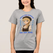 女性の力 トライブレンドTシャツ (正面)