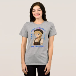 女性の力 トライブレンドTシャツ
